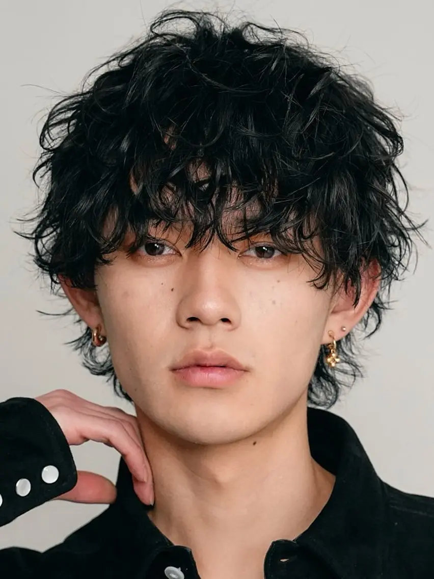 パーマ メンズ fifth 武正 琉生のヘアスタイル