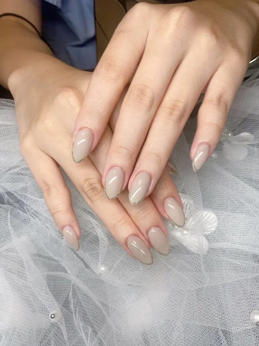 ネイル ハンドネイル PLUM  BELL 横浜自宅ネイルのネイルデザイン