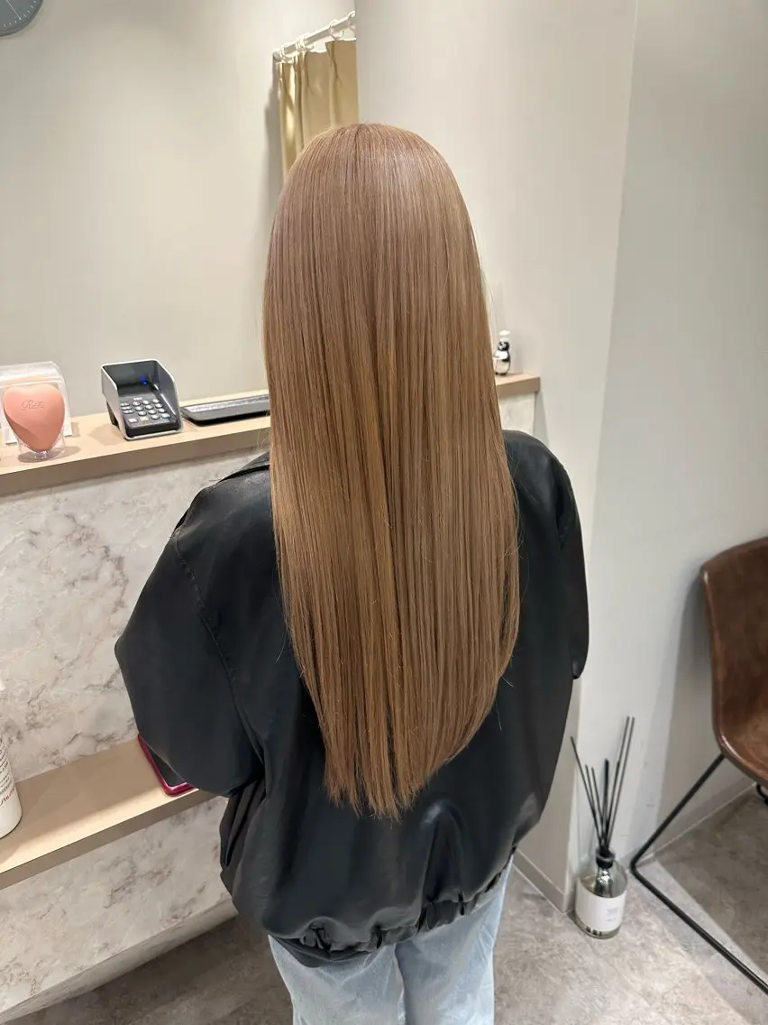 ロング カラー やました りの☁のヘアスタイル