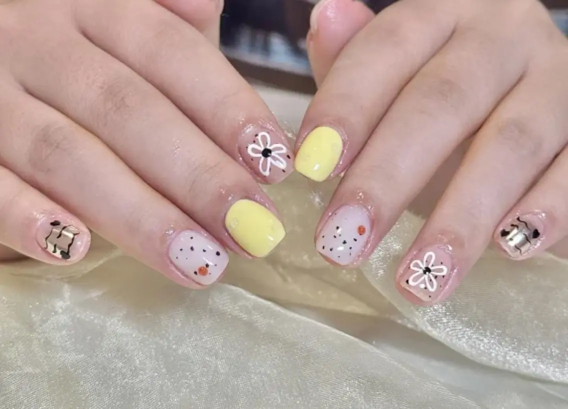 ネイル ハンドネイル By moonネイル 🌷ワンホン/韓国風のネイルデザイン