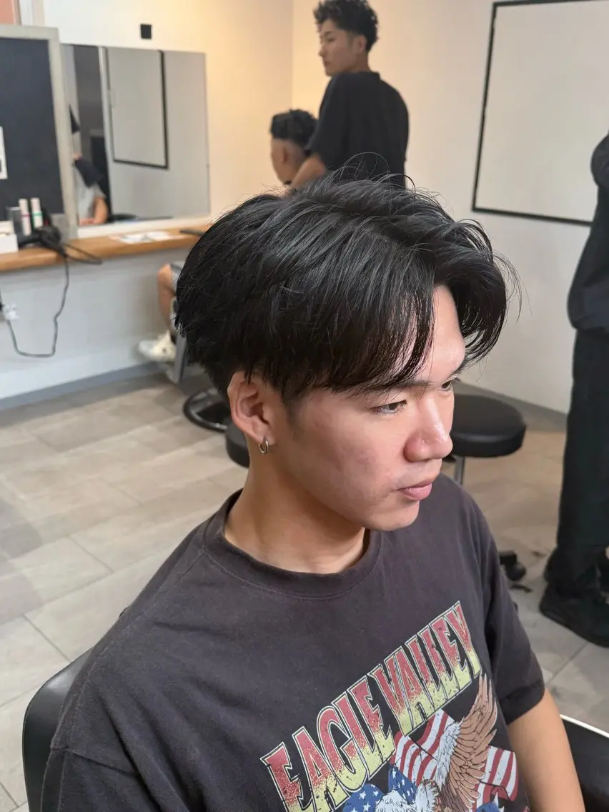 メンズ カット 直毛改善特化美容師/ 大森雄貴のヘアスタイル