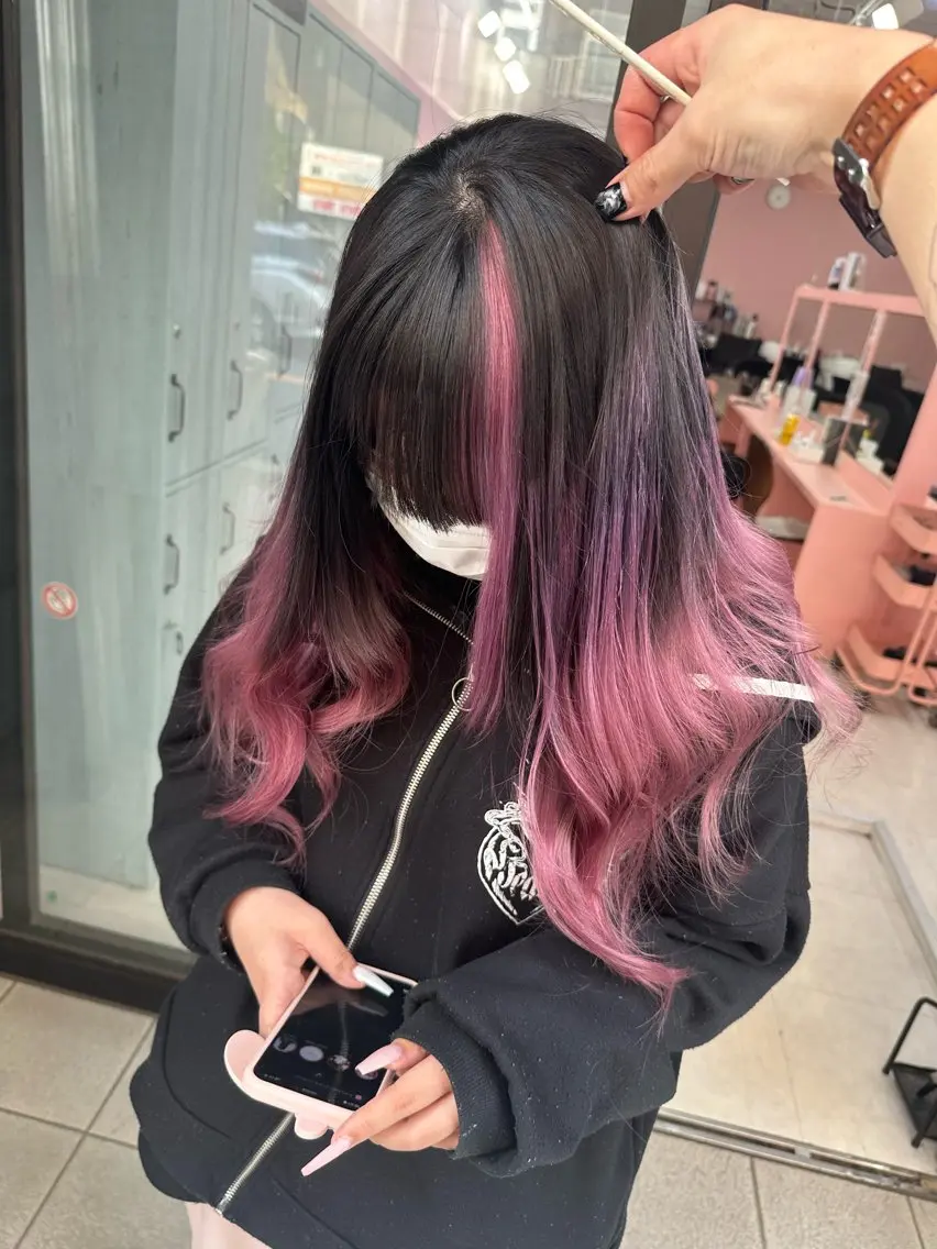 ロング カラー 町田ブリーチデザイン 🌈MANATOのヘアスタイル