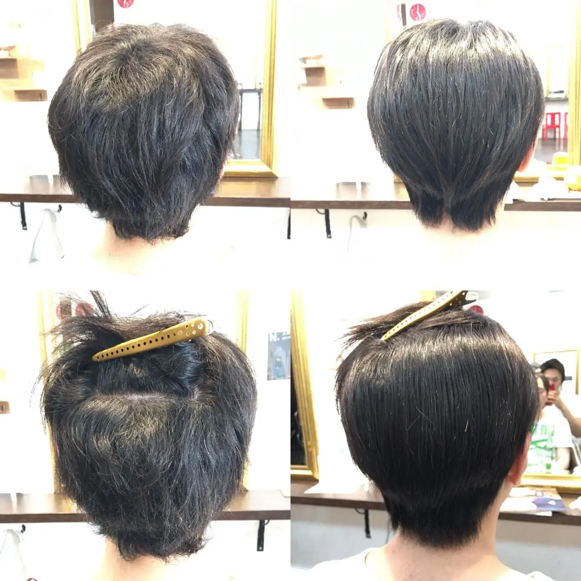 ショート ショートヘア 縮毛矯正 田口 信雄のヘアスタイル