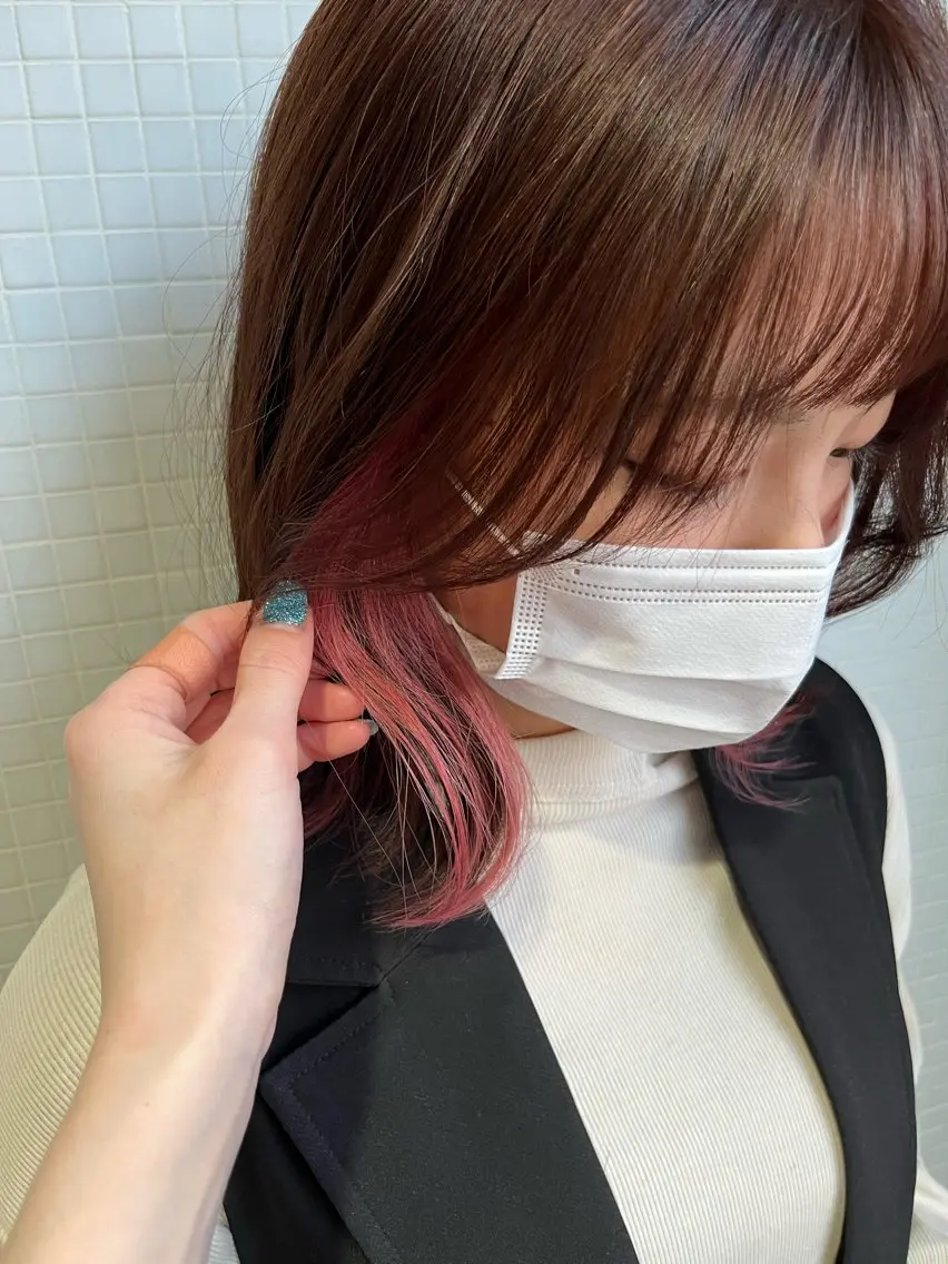 似合わせ💞前髪+顔周りカット(もみあげ含む◎)の写真