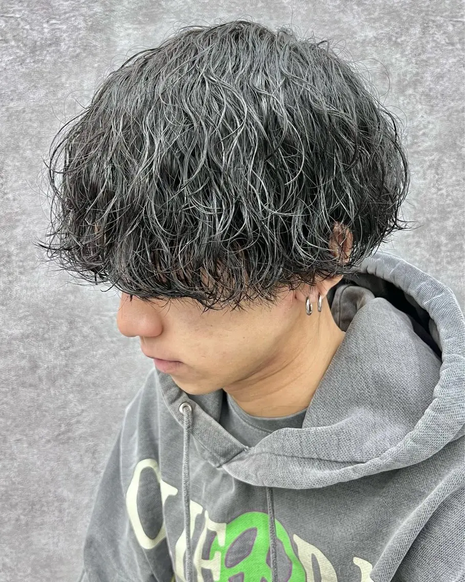 カット➕波巻きパーマの写真