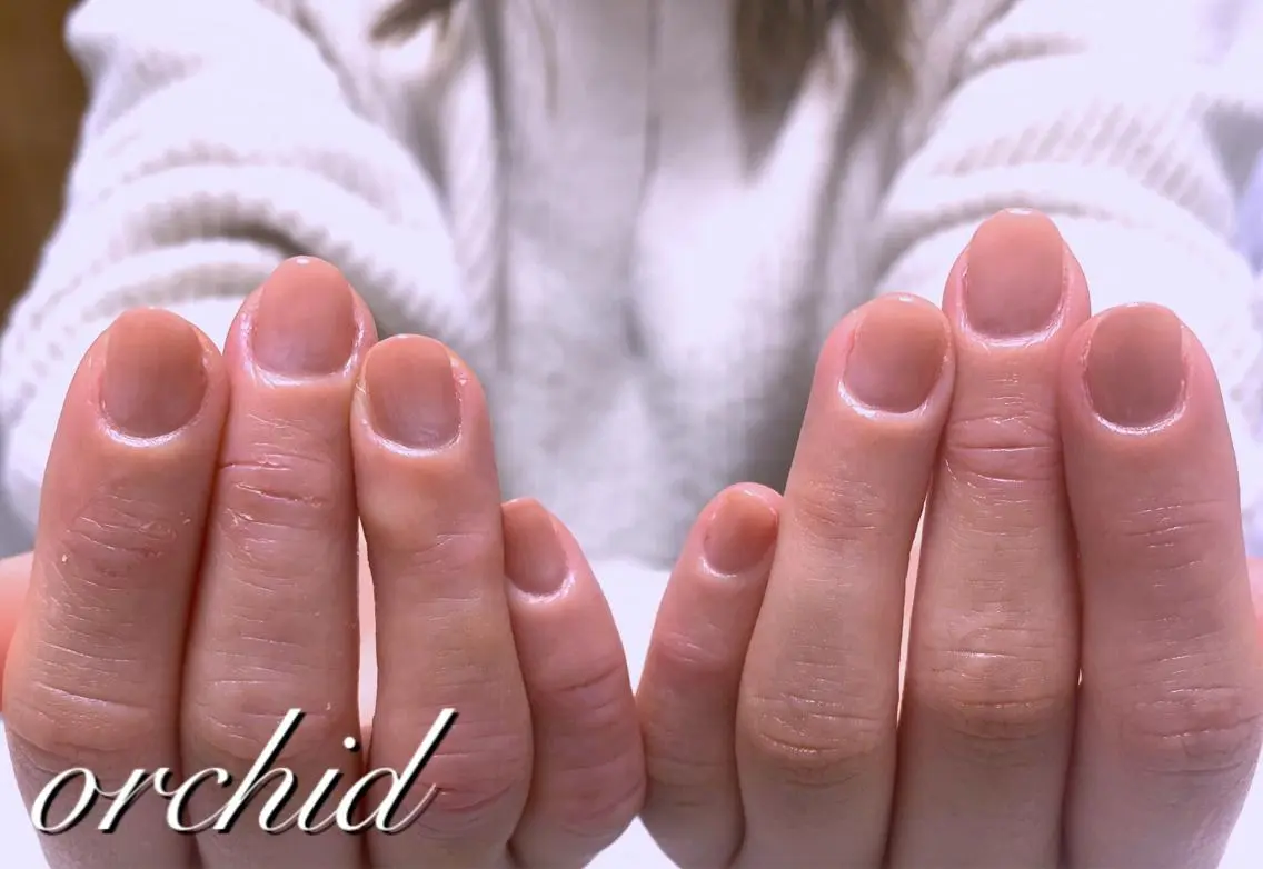ネイル グラデーション orchid ♡オーキッドのネイルデザイン