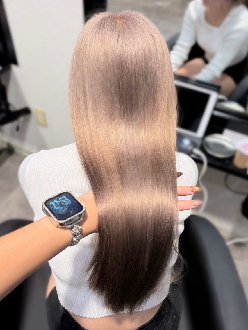 カラー 大阪梅田カラーカット モデル募集中🦋サヤのヘアスタイル