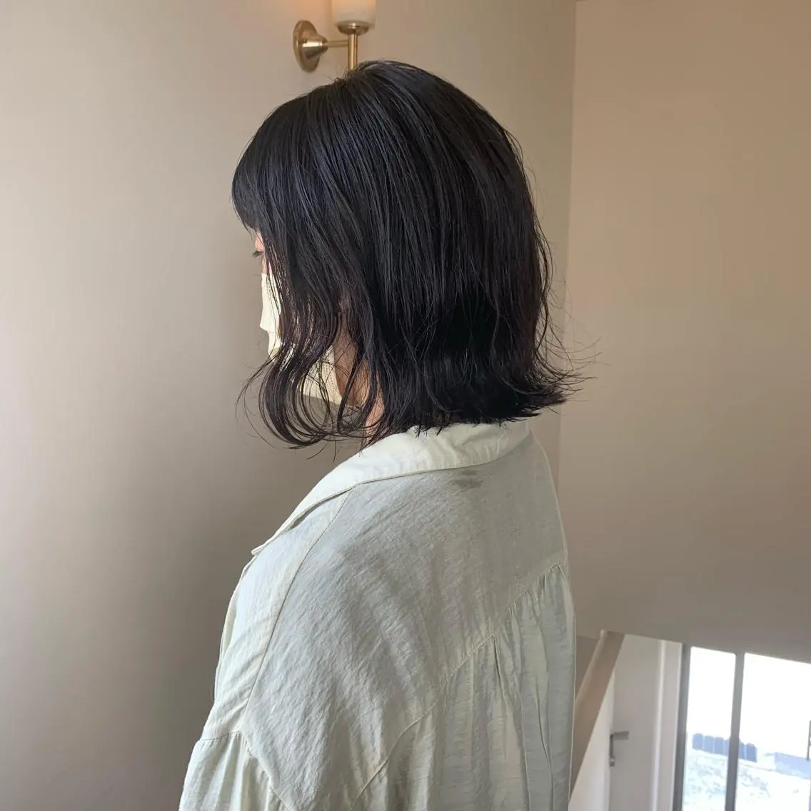 ミディアム カラー ヘアアレンジ 本間 結衣のヘアスタイル
