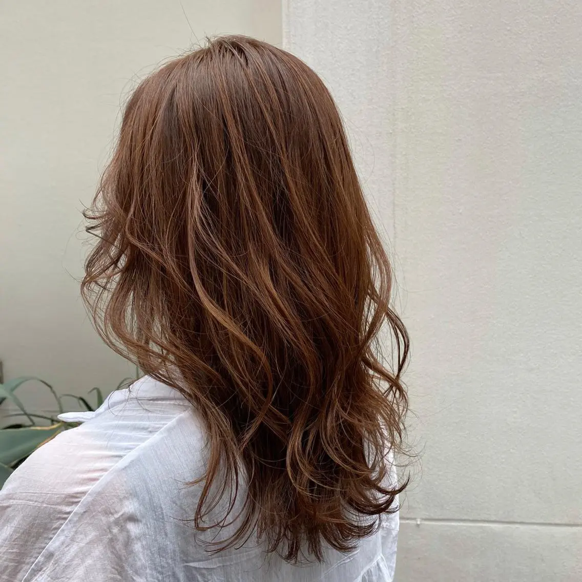 ロング ロングレイヤー ハイライト レイヤーカット ロング カット ヘアカラー arc. arc.のヘアスタイル