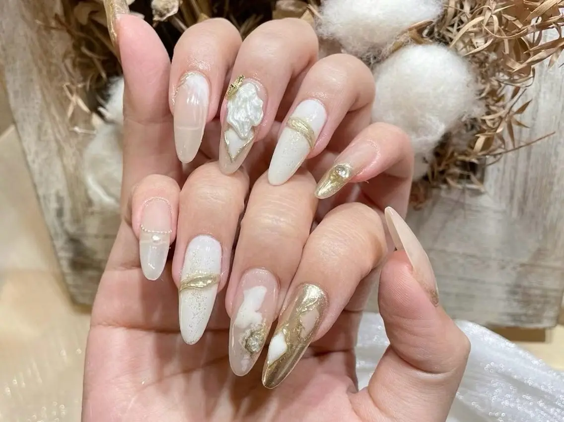 ネイル アートネイル フラワーネイル フットネイル ジェルネイル マグネットネイル Babarla nailのネイルデザイン
