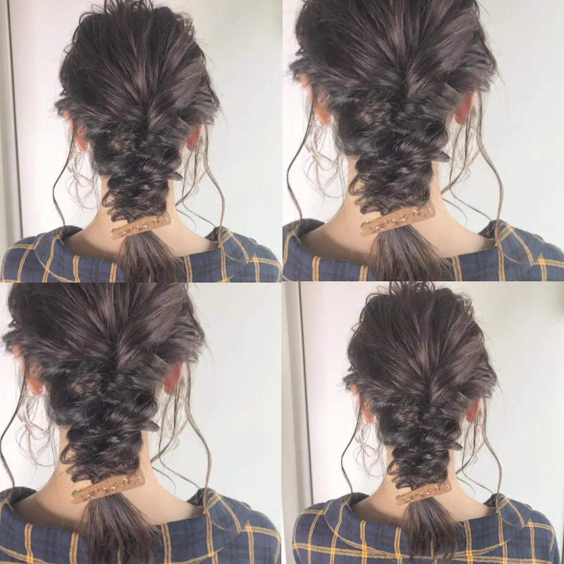 セミロング カラー ヘアアレンジ Satsuki ✂︎♡のヘアスタイル