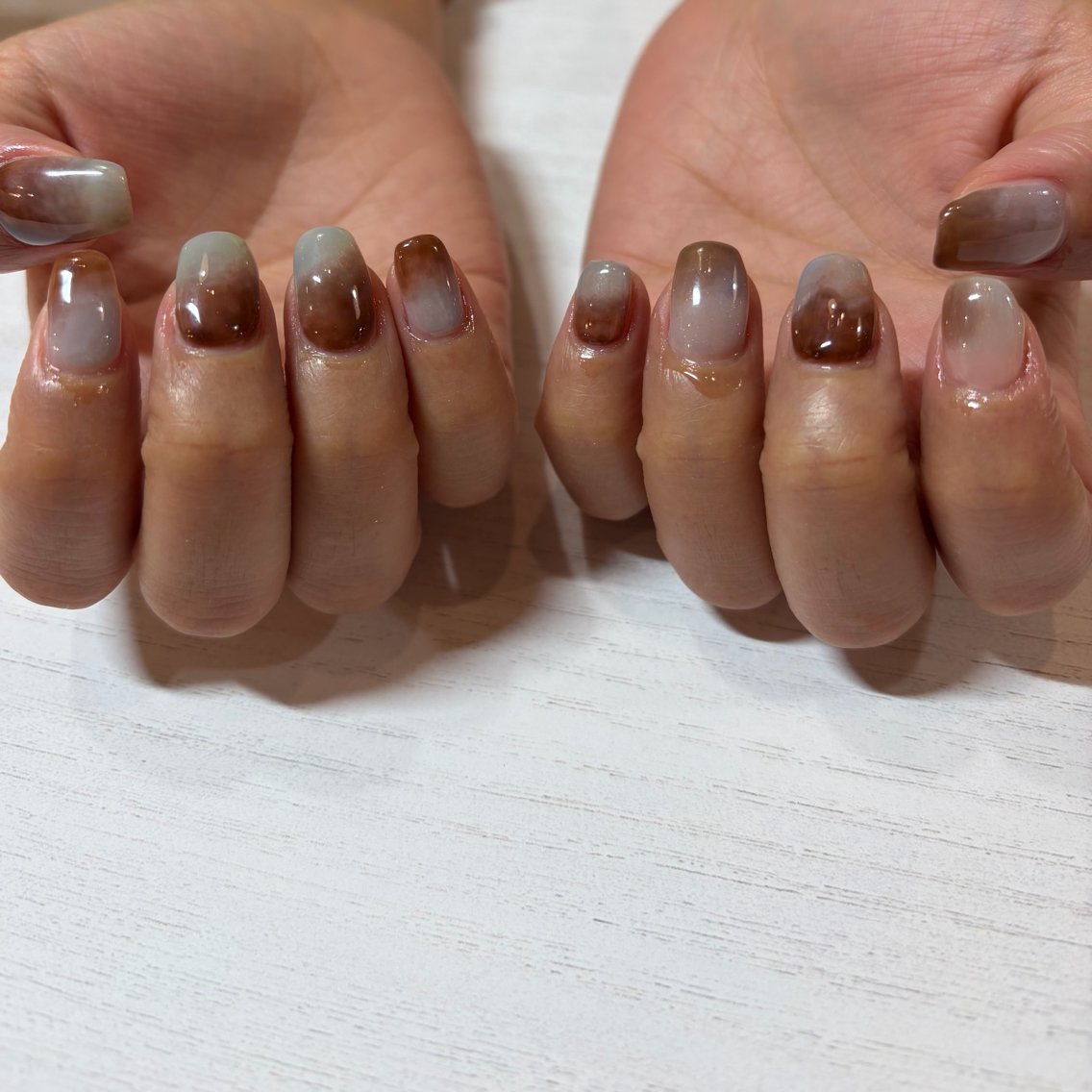 ネイル ニュアンスネイル ハンドネイル Taketsugu Manaのネイルデザイン