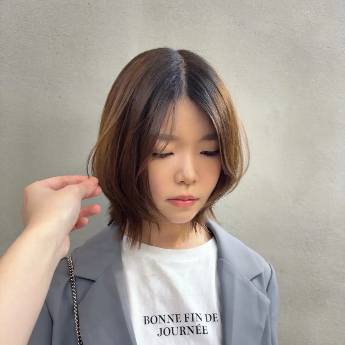 ショート トリートメント カット トリートメント 💛天満/髪質改善/ LUNA💛のヘアスタイル