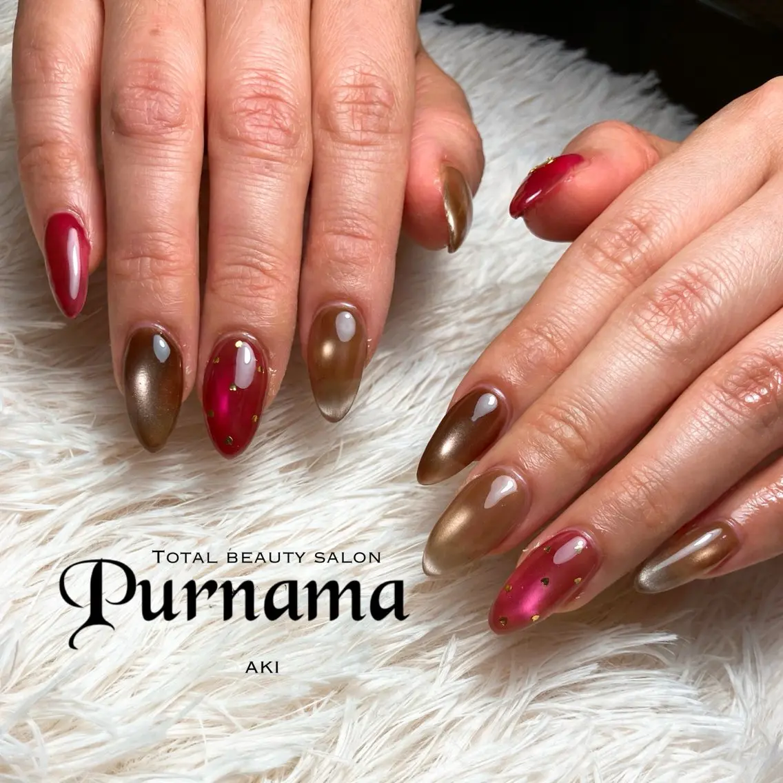ネイル ハンドネイル Purnama あきのネイルデザイン