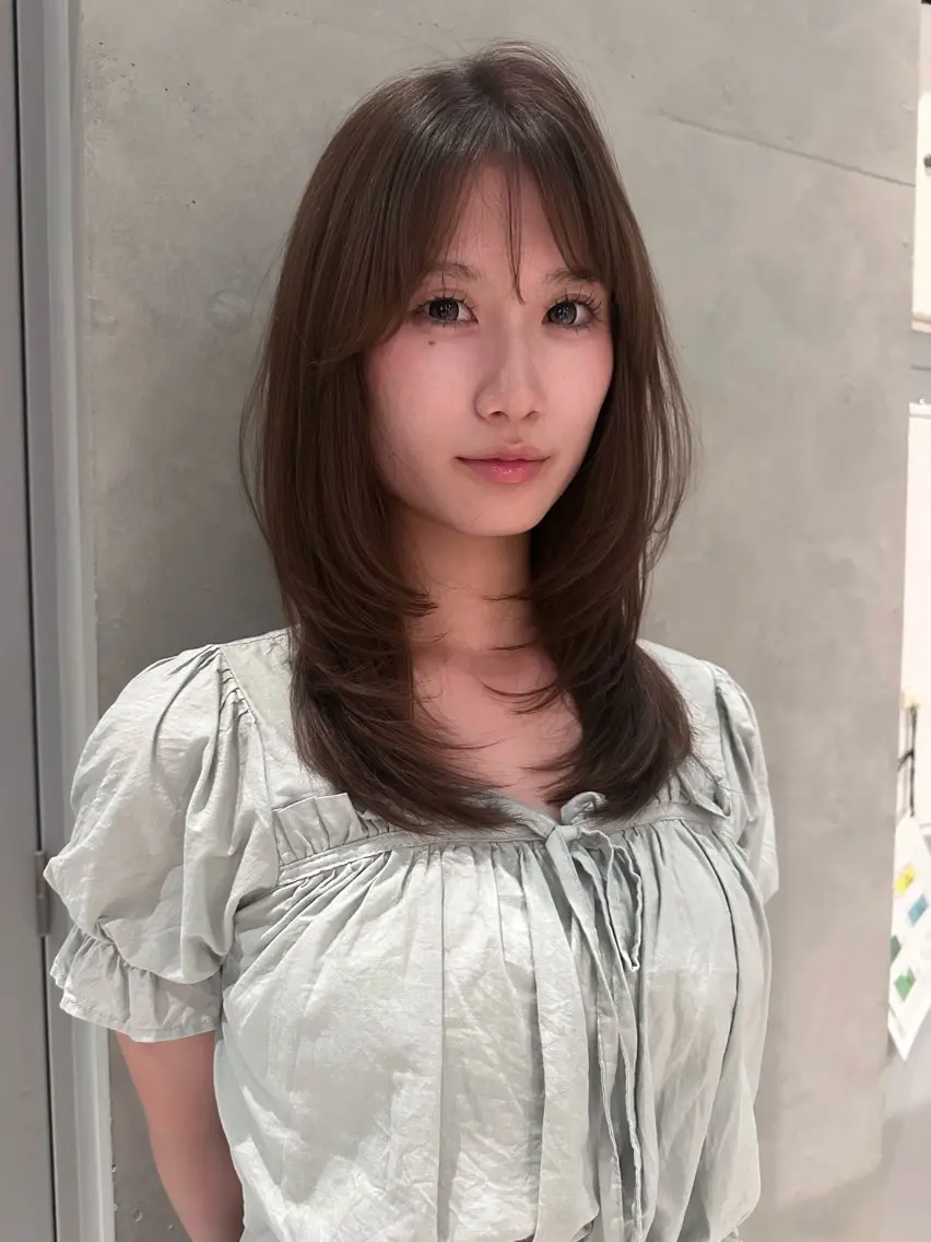 セミロング hana ￤ カットモデル募集中のヘアスタイル