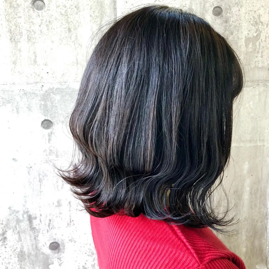 ミディアム 菅沢 奈生のヘアスタイル