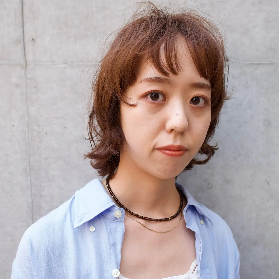 ショート カラー ベージュカラー ピンクカラー ピンクパープル パープルカラー ボブ 池田 充のヘアスタイル