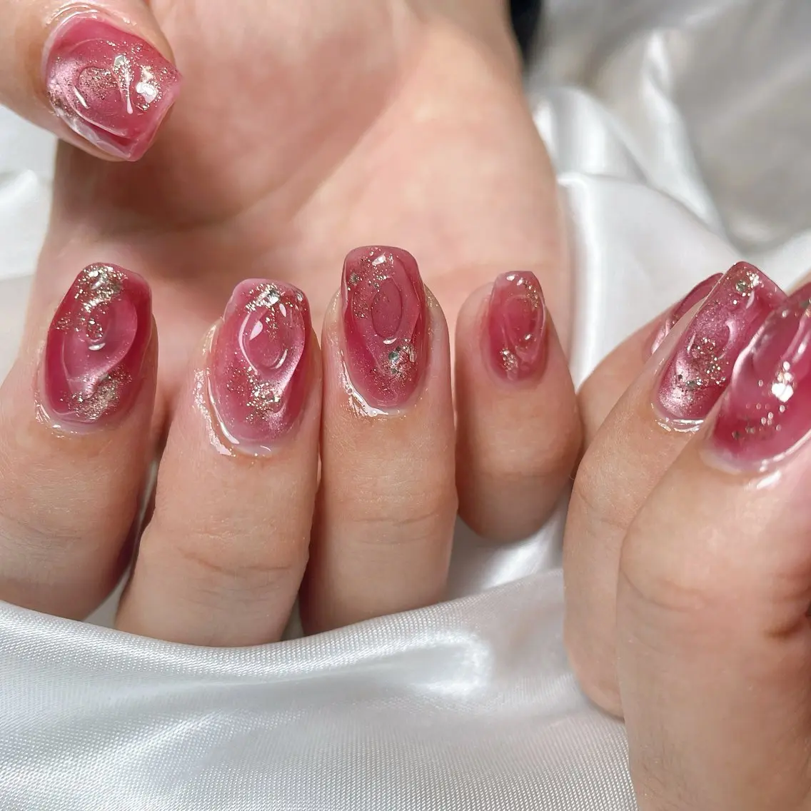 ネイル ハンドネイル nail salon BONHEURのネイルデザイン