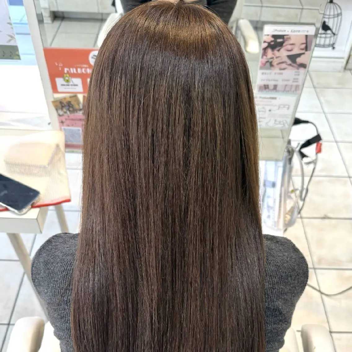 ロング カラー ヘアカラー 透明感カラー×美眉 🎀大西みゆう🎀のヘアスタイル