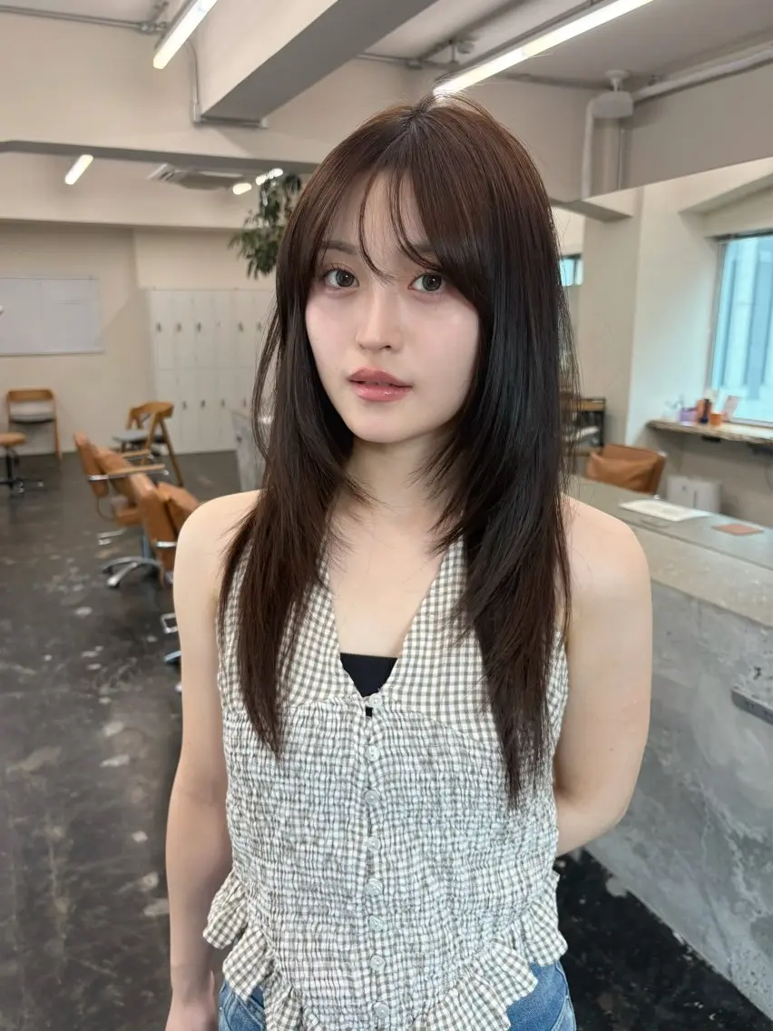 【ご新規様限定】✨カット+透明感カラー+ダメージ補修トリートメント✨¥7800の写真