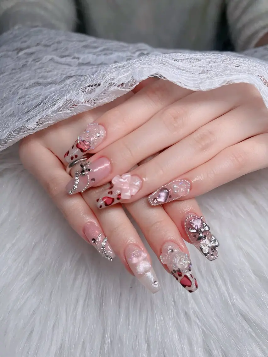 ネイル アートネイル 成人式 ジェルネイル ニュアンスネイル 夏ネイル ハンドネイル neco H.babynailのネイルデザイン