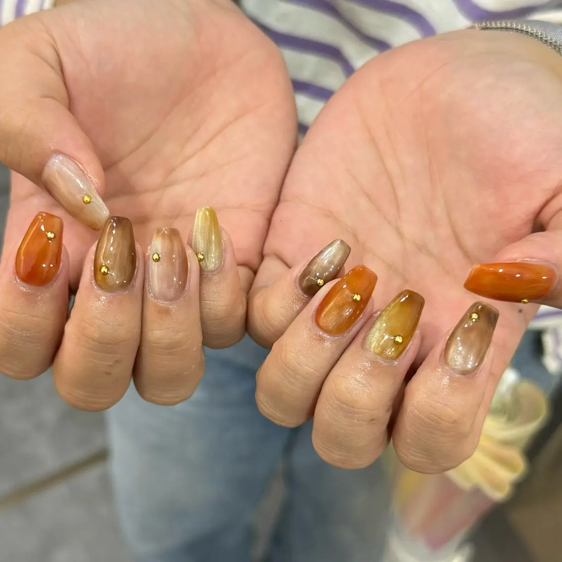 ネイル ハンドネイル LINXS aosaのネイルデザイン
