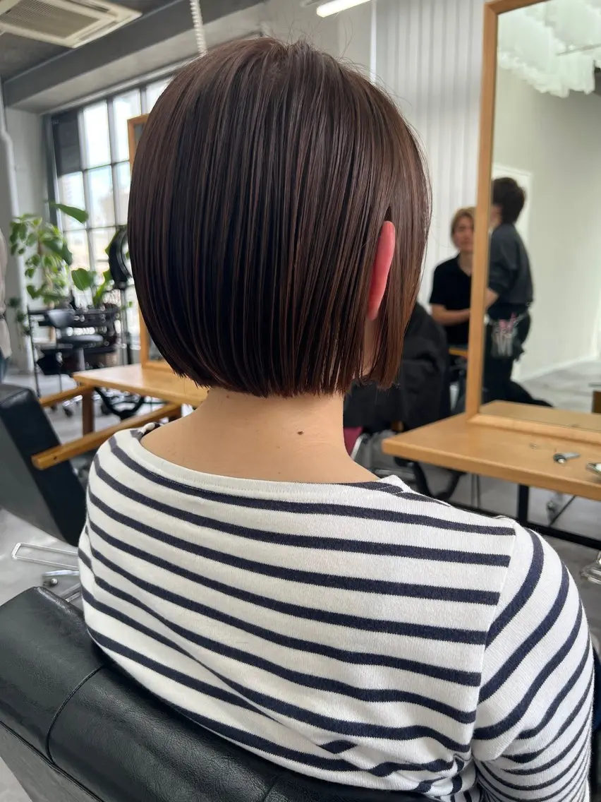 ショート カラー ボブ カット ヘアカラー ショートカット/ 岡山駅前/KAZUのヘアスタイル