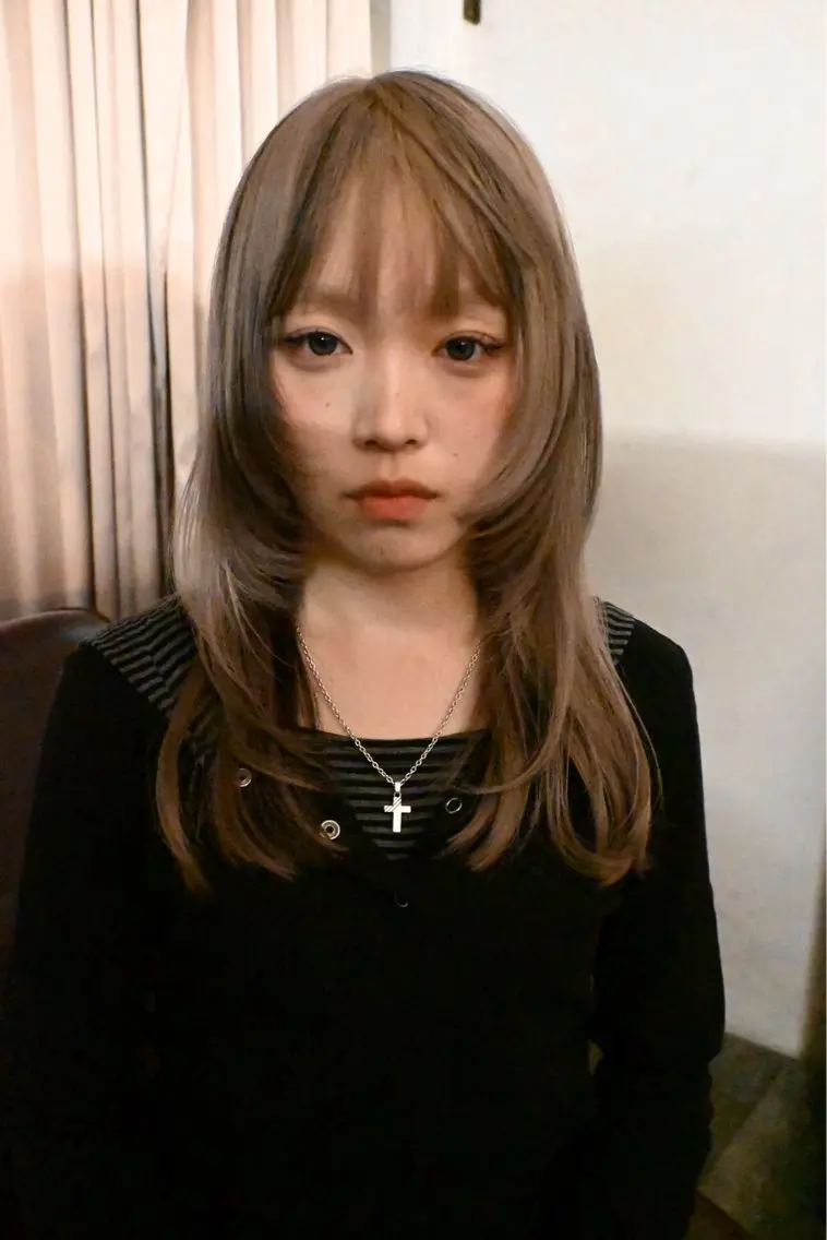 カラー いのうえ あやののヘアスタイル