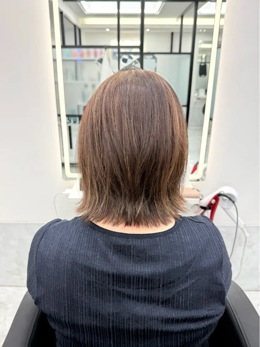 ミディアム miku 🍑髪質改善サロンのヘアスタイル