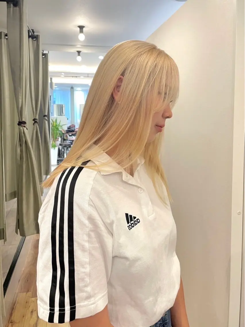 カラー トリートメント Mint セイナのヘアスタイル