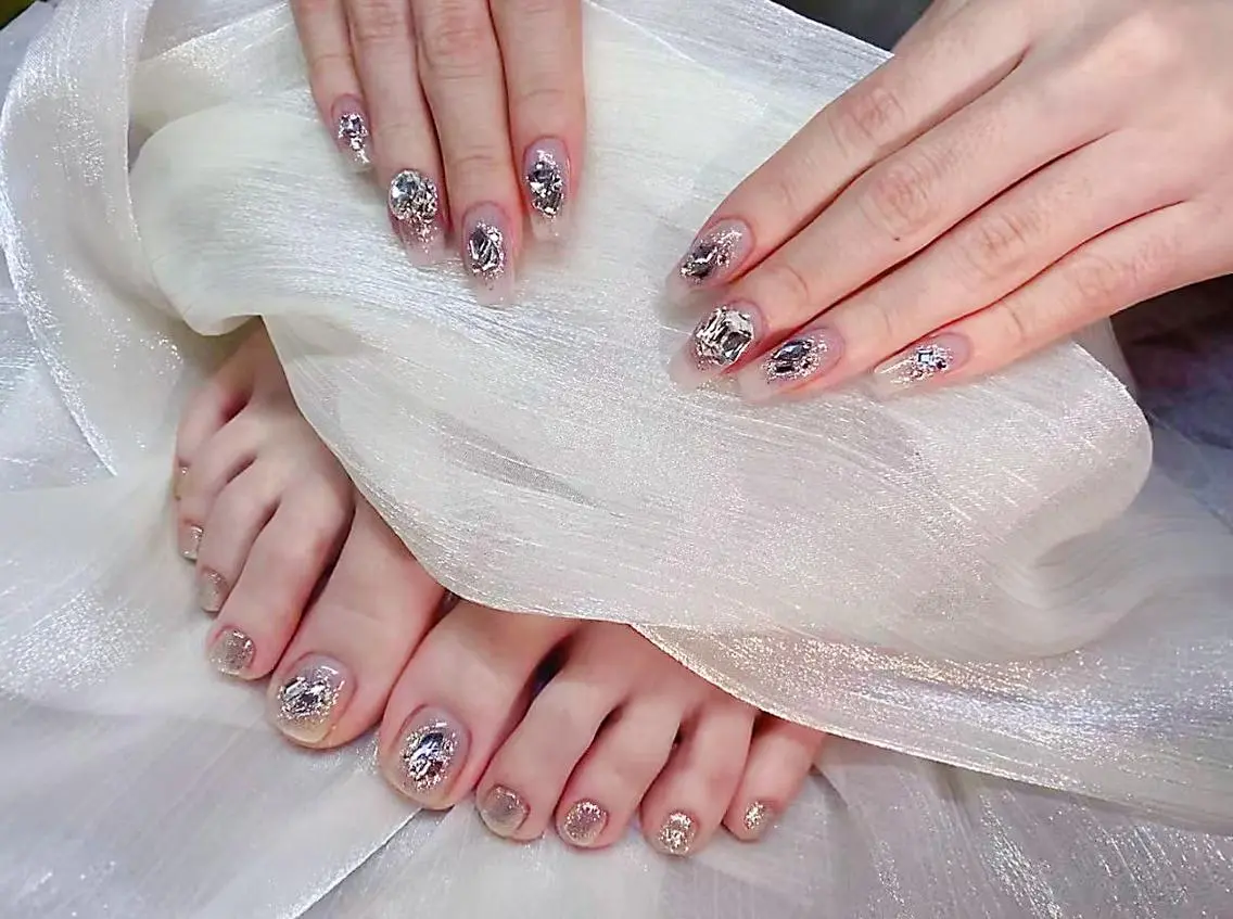 HAND &FOOT★ハンド&フットセット★持ち込みデザインの写真