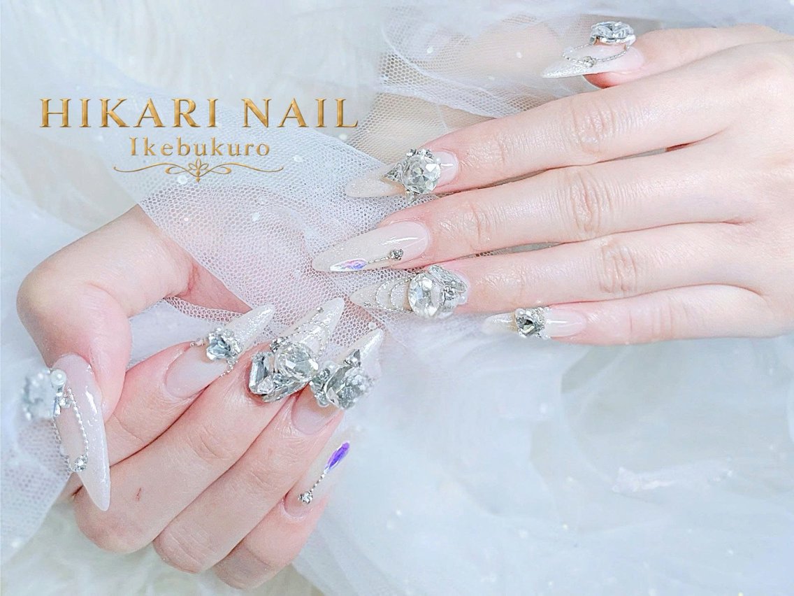 ネイル ハロウィン 持ち込み 冬ネイル クリスマス ハンドネイル HikariNail Ikebukuroのネイルデザイン