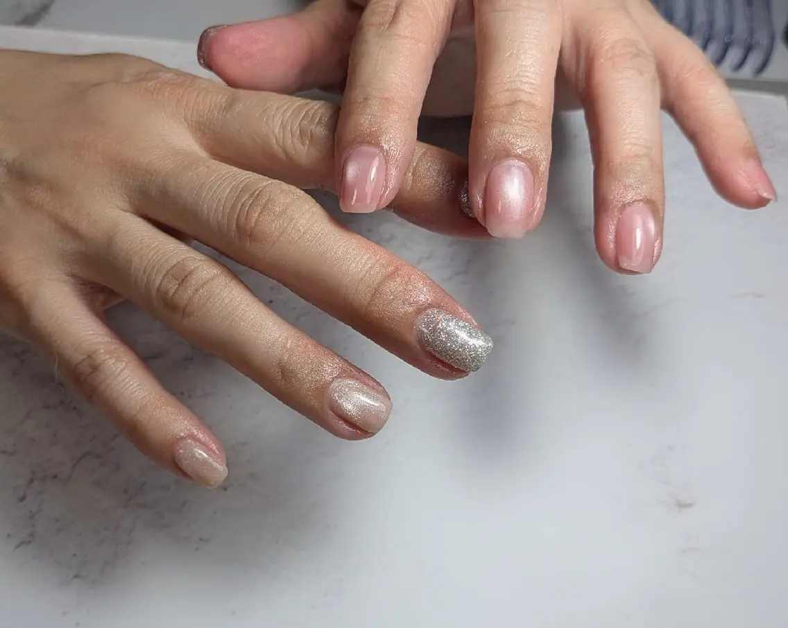 ネイル フラッシュネイル ジェルネイル マグネットネイル ハンドネイル Noah'snail のネイルデザイン