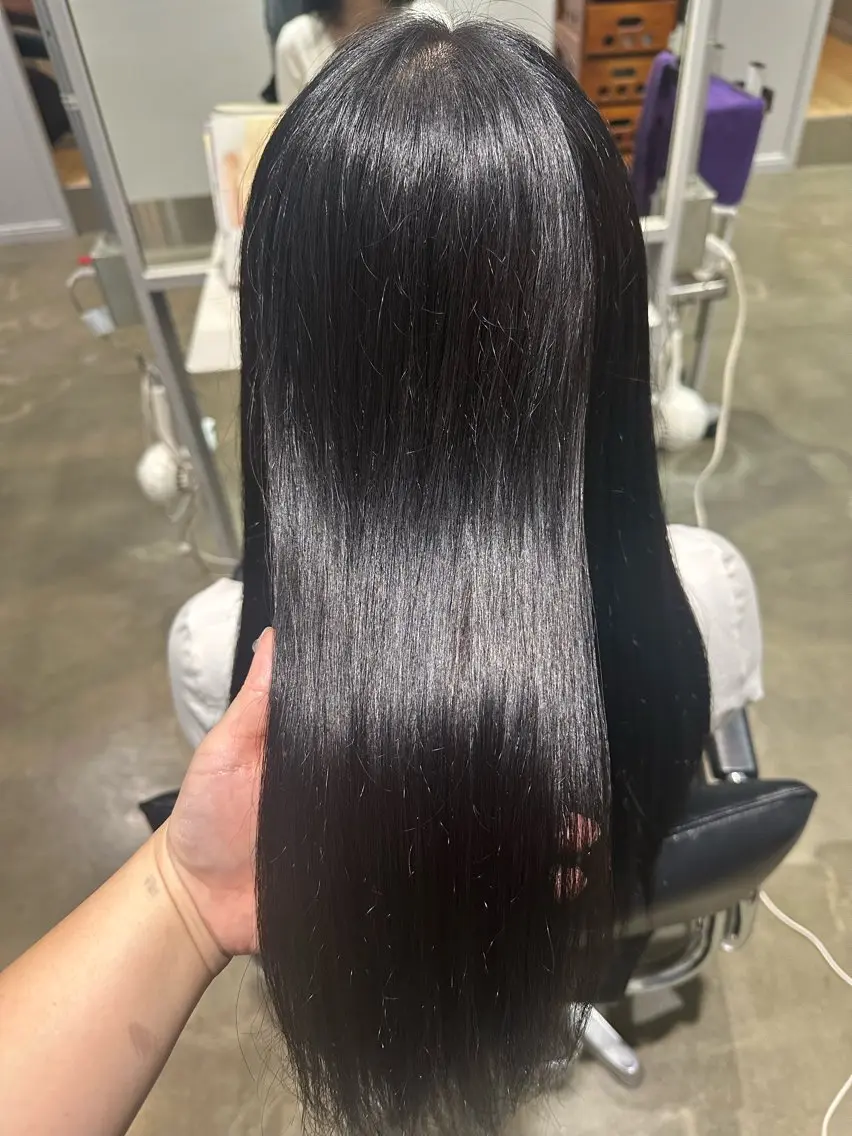ロング カラー ブラウンカラー ヘアカラー トリートメント Helena_ゆか 透明感カラー/まつパのヘアスタイル