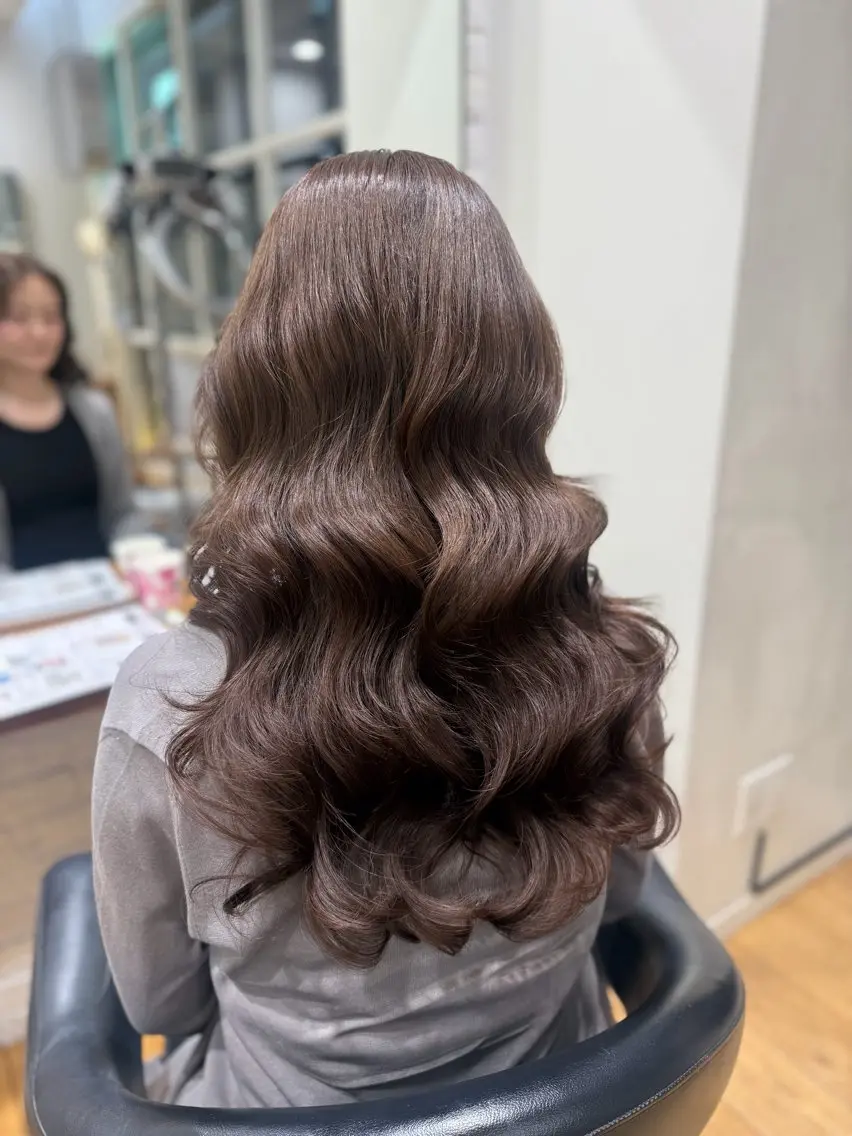 ロング 💎透明感カラー💎 ちなりのヘアスタイル