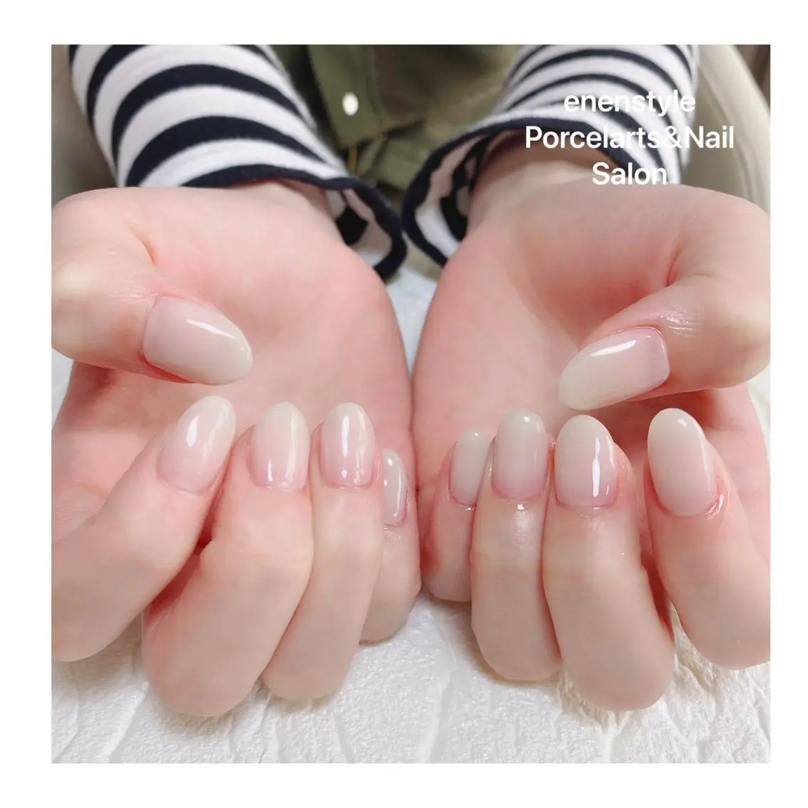 ミディアム ネイル 🐾enen style 🐾のネイルデザイン