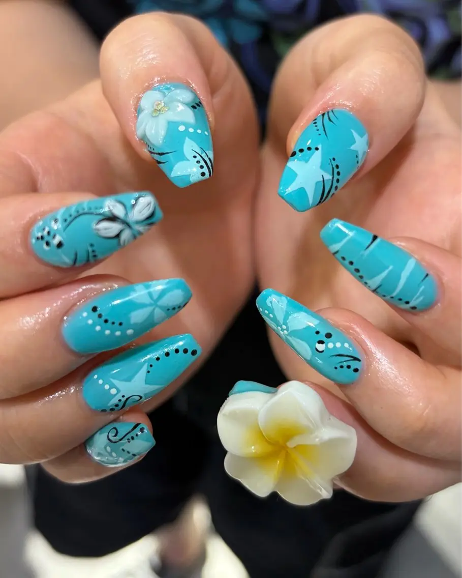 ネイル ハンドネイル フットネイル ASA nail / アート☀︎ニュアンスのネイルデザイン