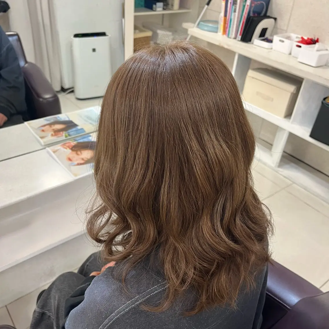 セミロング カラー ヘアカラー モデル募集中🌟 ふくむらのヘアスタイル