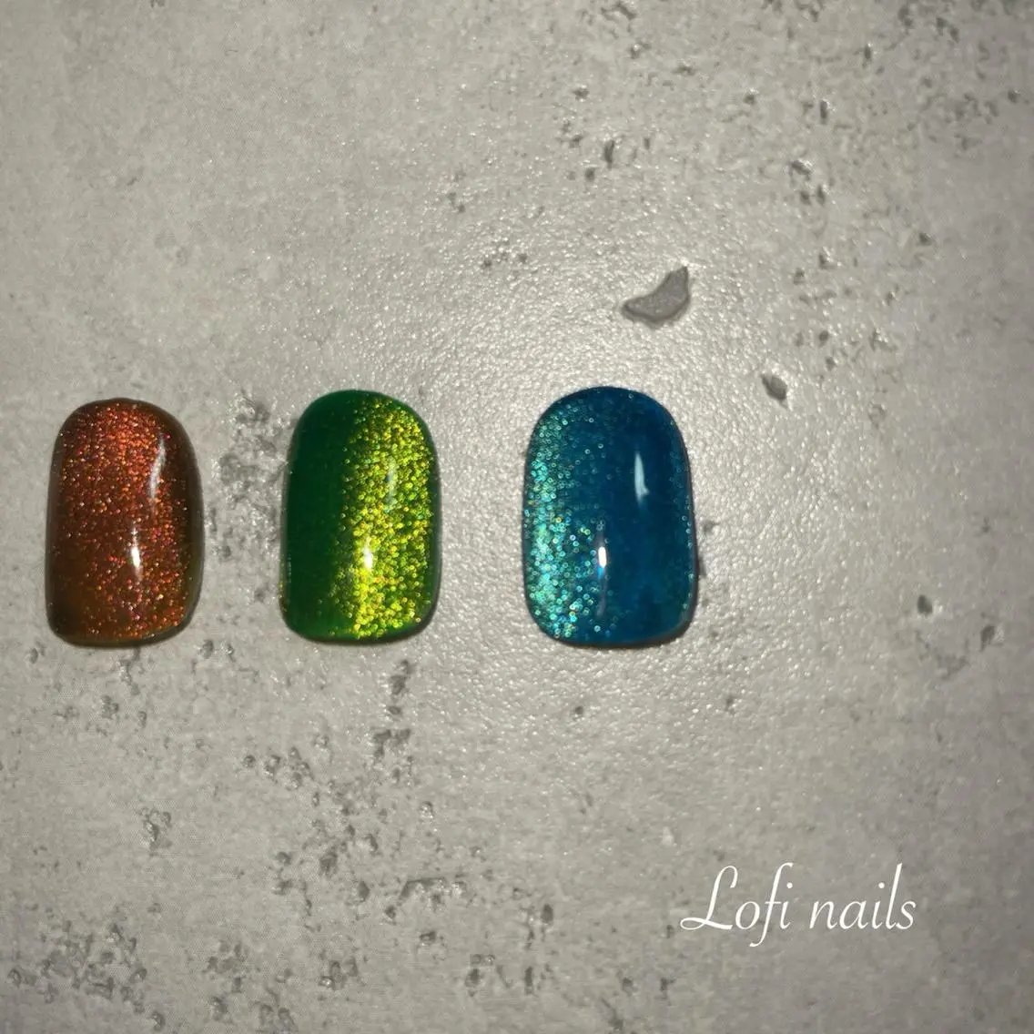 ネイル アートネイル マグネットネイル Lofinails ちひろのネイルデザイン
