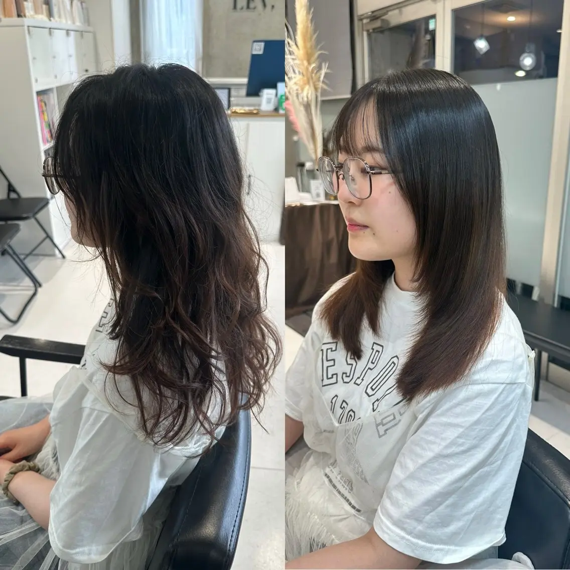 ロング 山崎結菜 髪質改善💎のヘアスタイル
