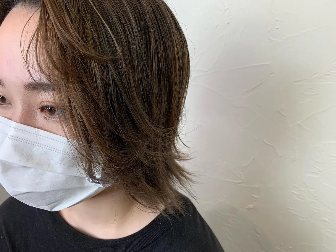 ミディアム カラー   AYARIのヘアスタイル
