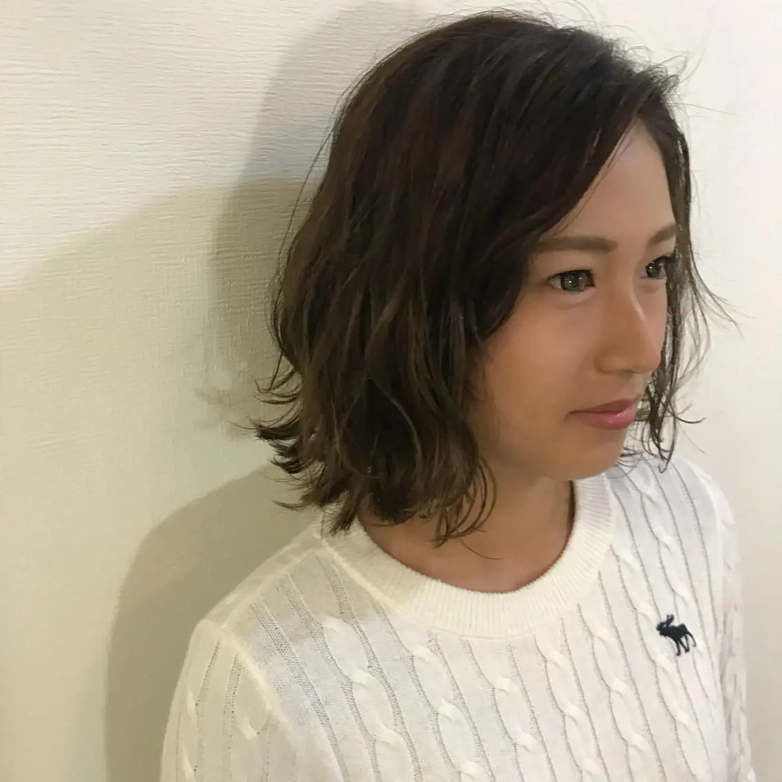 ショート カラー カット トリートメント 畑中康志 美髪矯正/ハイトーンのヘアスタイル