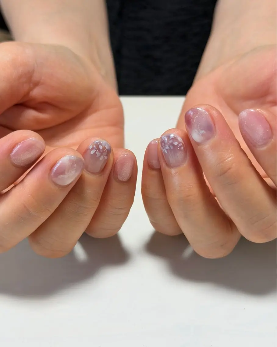 ネイル ハンドネイル 舞鶴 奈々美のネイルデザイン