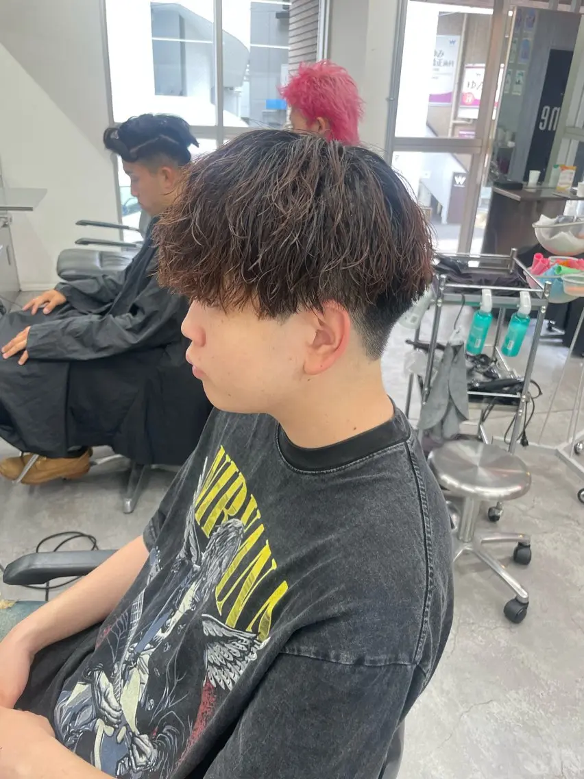 パーマ メンズ カット パーマ 町田エリアＮｏ．１/ パーマ特化/太田京希のヘアスタイル