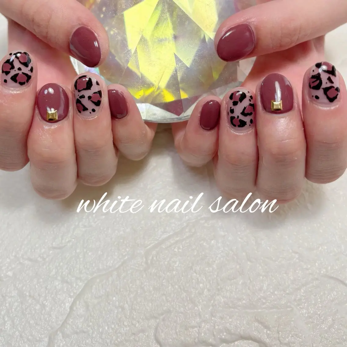 ネイル フットネイル ホワイト ハンドネイル white nail salonのネイルデザイン