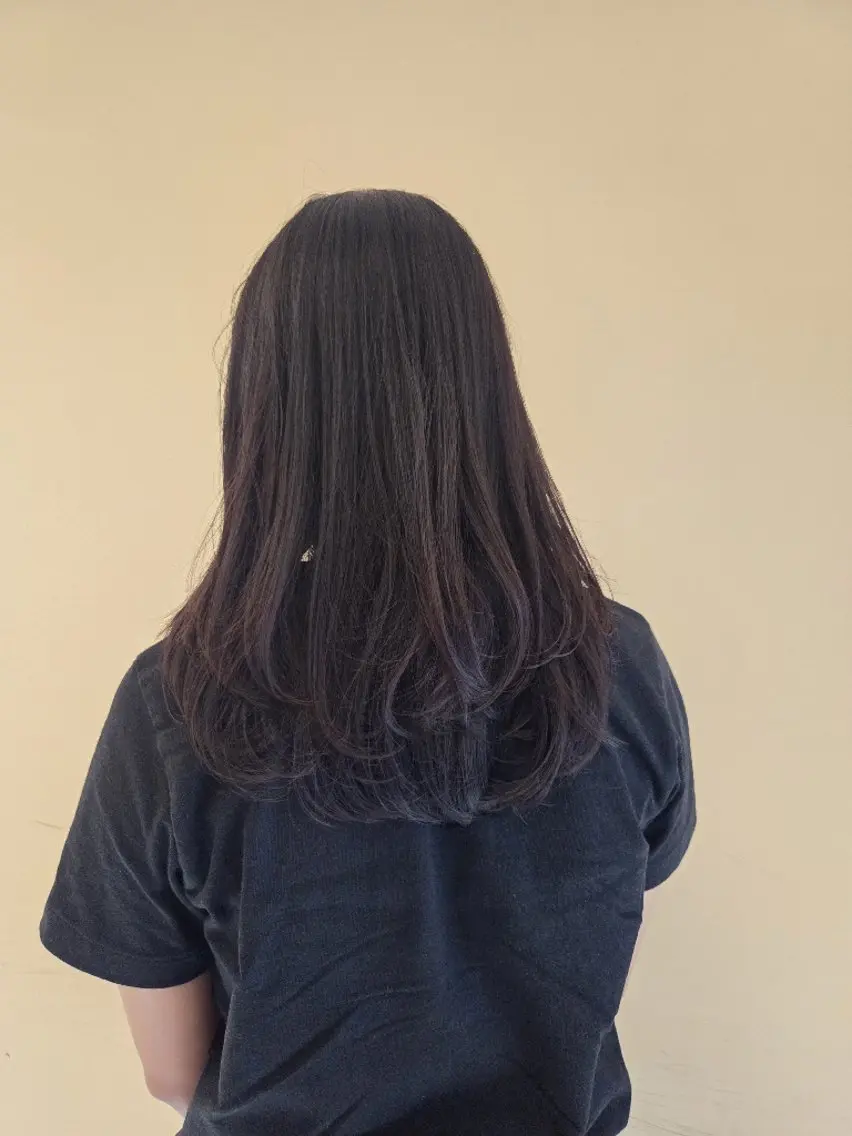 ロング ロング 【メンズ/レディース ✂️】momo🌷のヘアスタイル