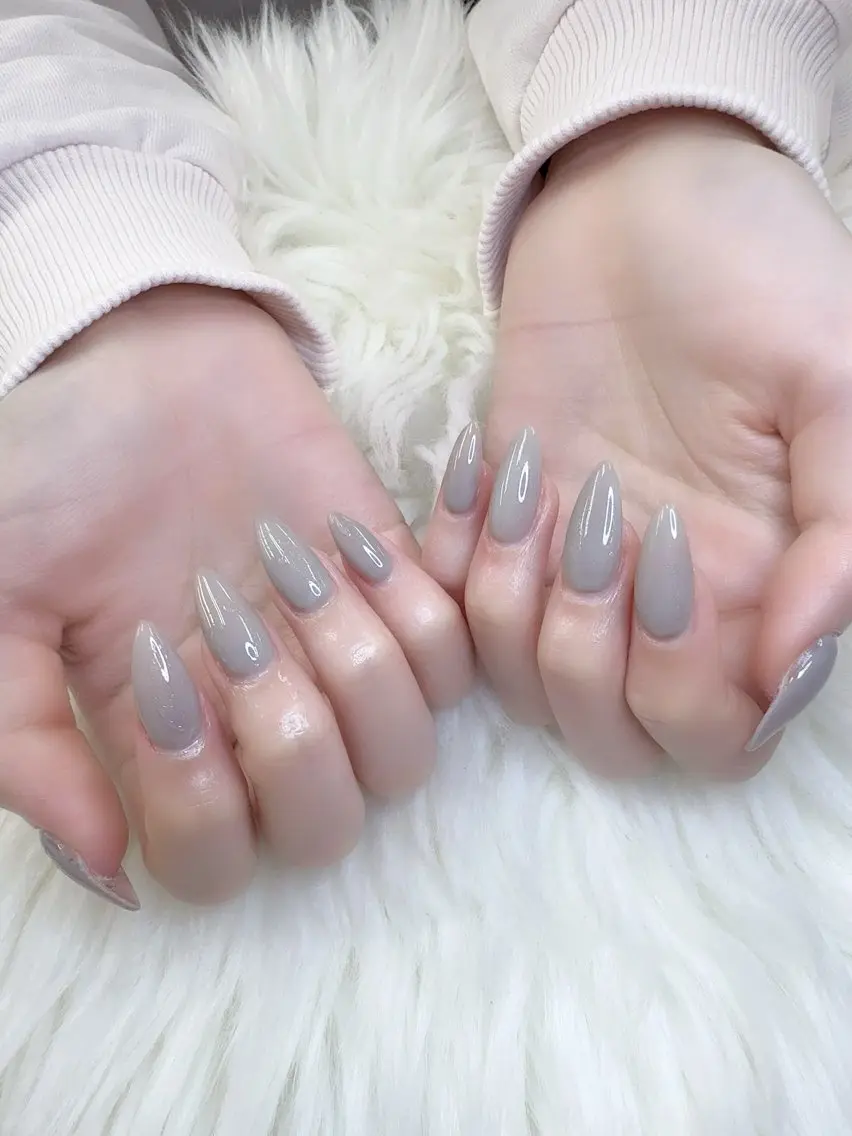 ネイル フレンチネイル 韓国ネイル マグネットネイル ニュアンスネイル オフィスネイル ハンドネイル Ha Nailのネイルデザイン