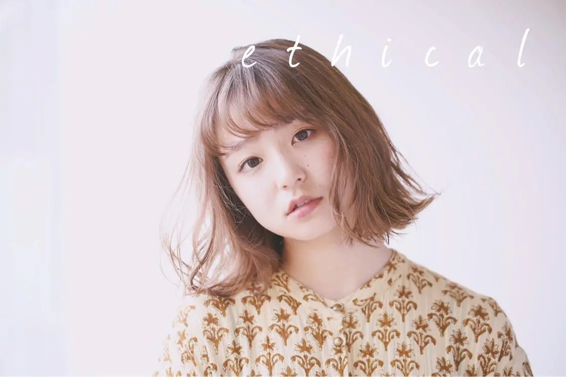 ミディアム 【エシカル】 HOSOMIのヘアスタイル