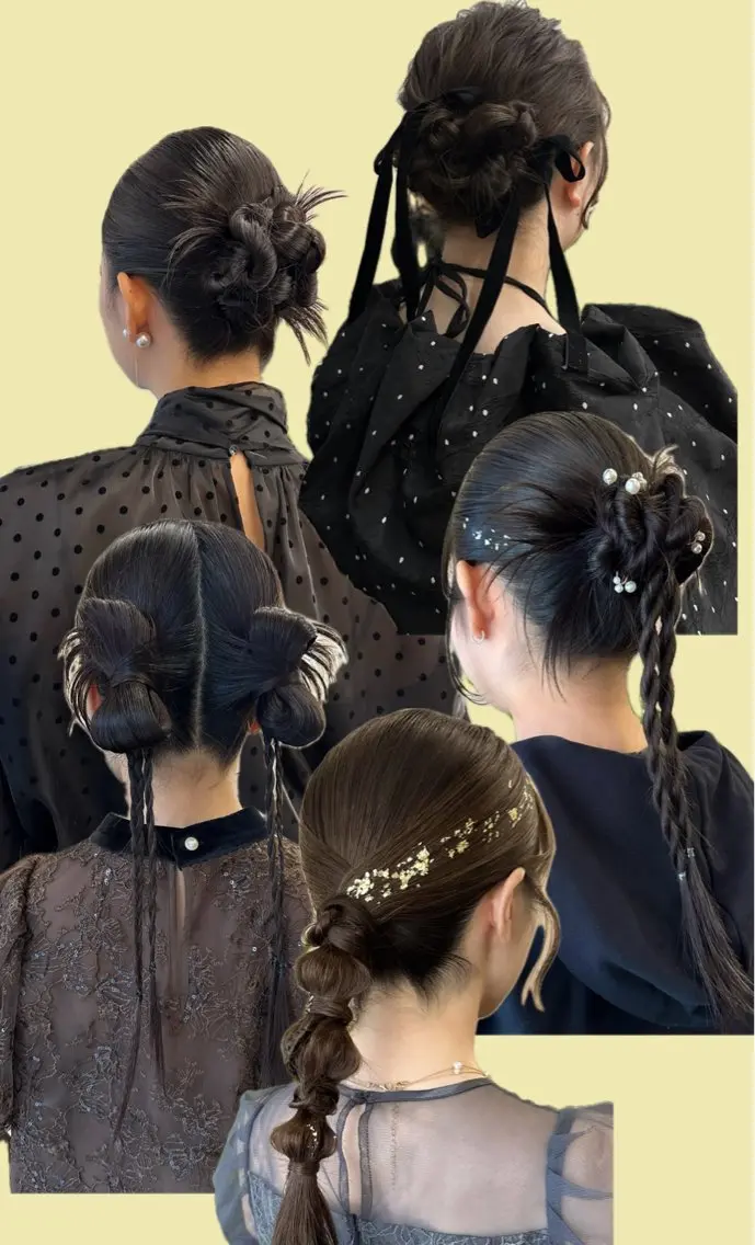 ヘアセット🎀結婚式やライブなどの特別な日に👗✨✨の写真