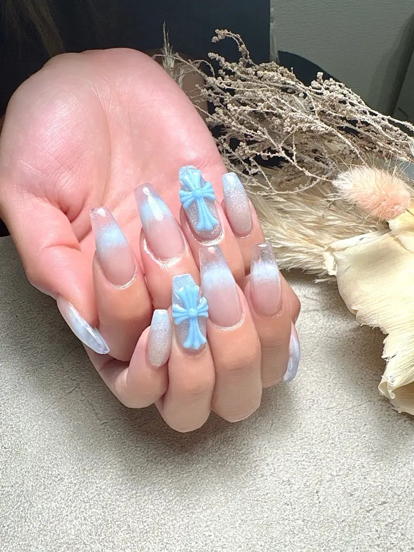 ネイル クリアネイル ジェルネイル ハンドネイル Pooky nailsのネイルデザイン